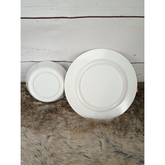 Vintage Oneida Deluxe Little Red Riding Hood Plate & Bowl Set - Picture 3 of 4